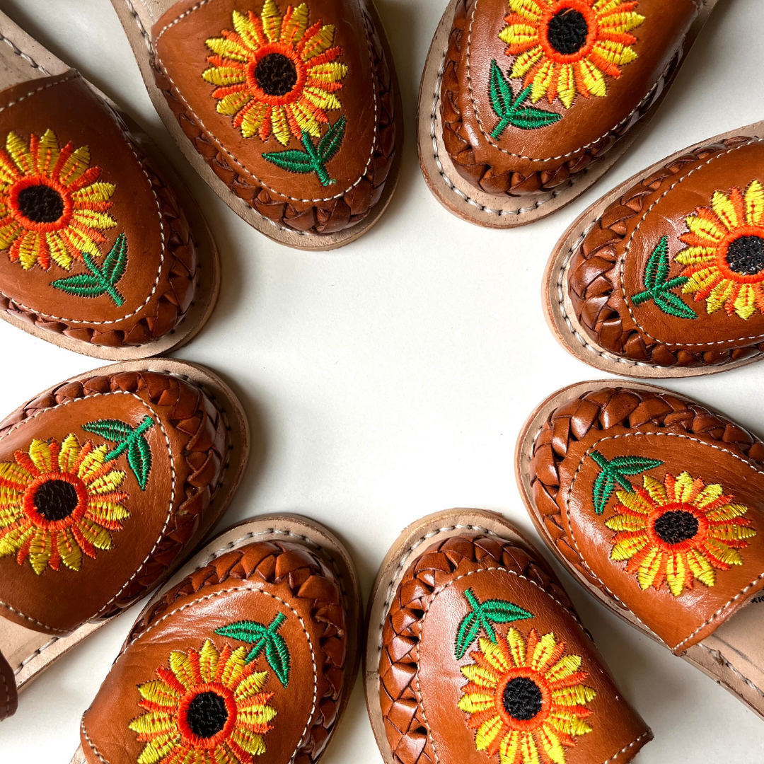 Mexican hot sale huaraches kids