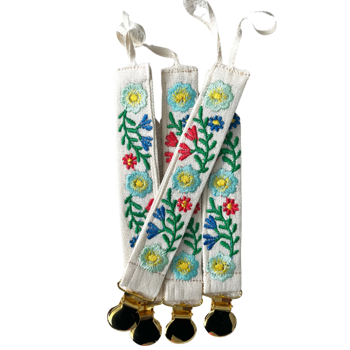 Aquila Embroidered Clip