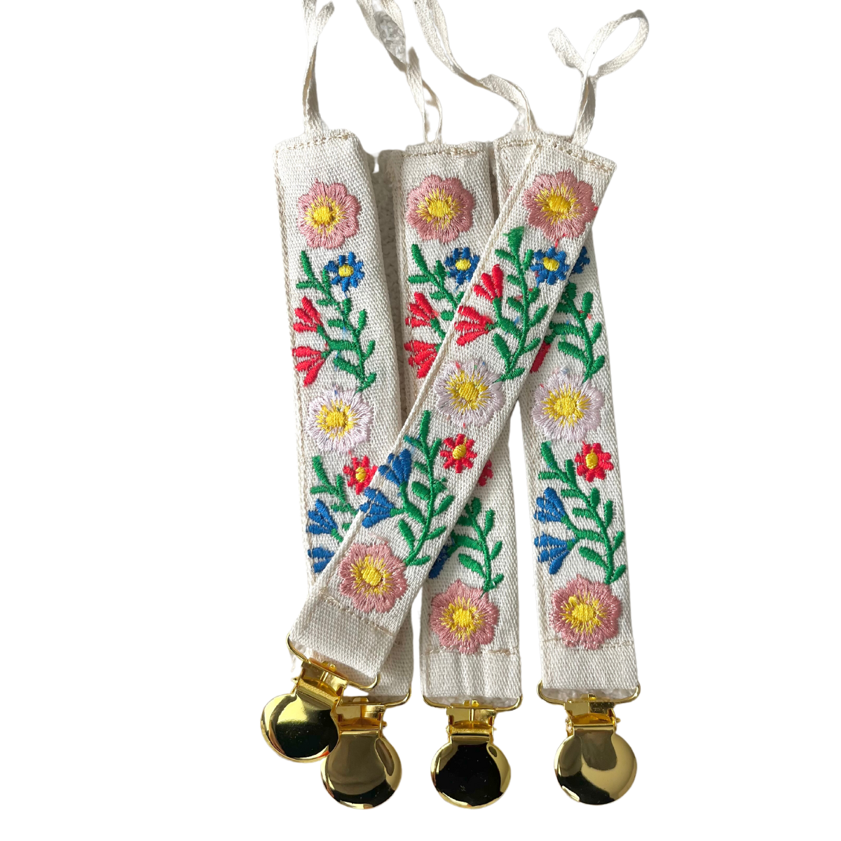 Aquila Embroidered Clip